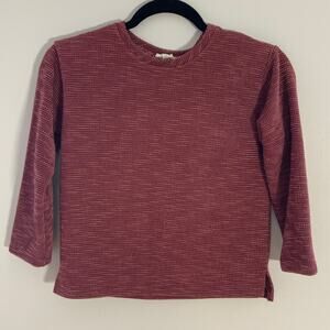Hayden‎ girl Burgandy shirt size medium